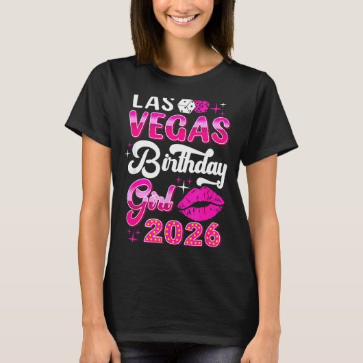 Las Vegas Girls Trip 2026 Cruise Trip Matching Bir Tシャツ (正面)