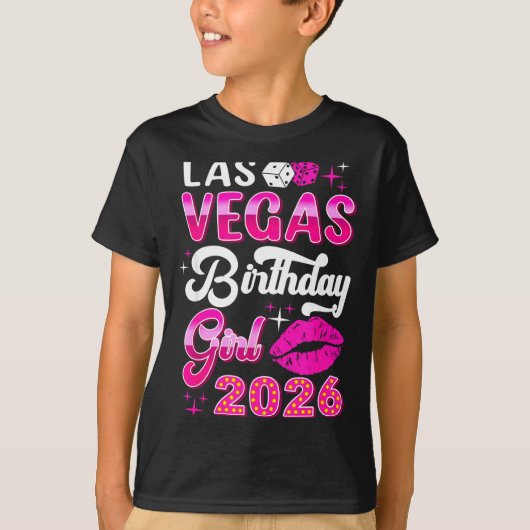 Las Vegas Girls Trip 2026 Cruise Trip Matching Bir Tシャツ (正面)