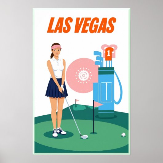 Las Vegas Golf poster ポスター (正面)