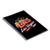 Las Vegas LAS Airport Code Notebook ノートブック (右側)