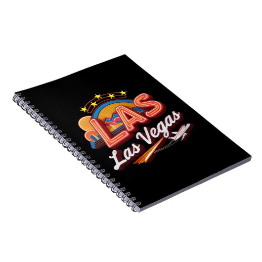Las Vegas LAS Airport Code Notebook ノートブック (右側)