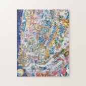 Las Vegas map  ジグソーパズル (縦)