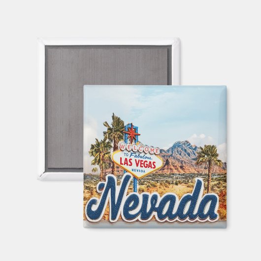 Las Vegas Nevada  マグネット (正面/裏面)