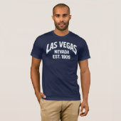 Las Vegas Nevada Est. 1905 Varsity Sports Tシャツ (正面フル)