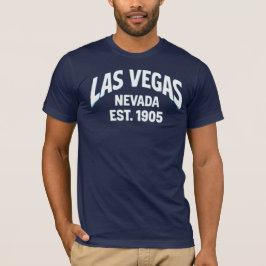 Las Vegas Nevada Est. 1905 Varsity Sports Tシャツ