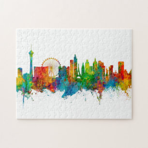 Las Vegas Nevada Skyline ジグソーパズル