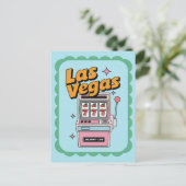 Las Vegas Nevada USA Slot Machine Jackpot ポストカード (スタンド正面)