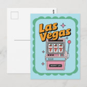 Las Vegas Nevada USA Slot Machine Jackpot ポストカード (正面/裏面)