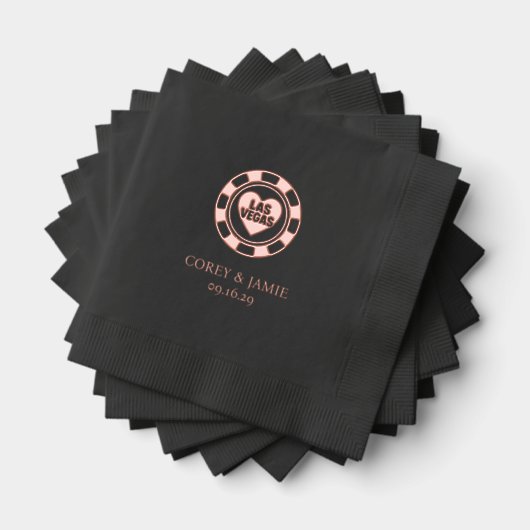 Las Vegas Passport 箔ナプキン (インサイチュ (積み重ね))