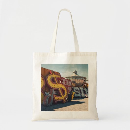Las Vegas Retro Vintage Souvenir Tote トートバッグ (正面)