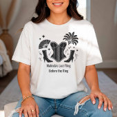 Las Vegas Showgirl Bridesmaid Bachelorette Party Tシャツ