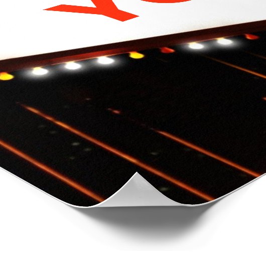 Las Vegas Sign ポスター (角)