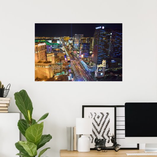 Las Vegas Strip ポスター (ホームオフィス)