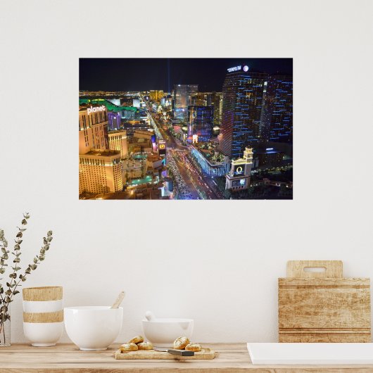 Las Vegas Strip ポスター (キッチン)