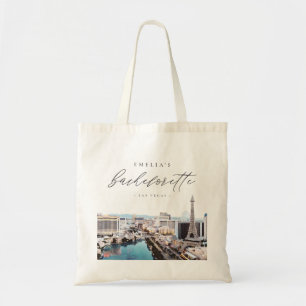 LAS VEGAS Strip Skyline Destination Bachelorette トートバッグ