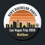 Las Vegas Strip Sunset Custom Vacation マグネット<br><div class="desc">Cool custom Las Vegas skyline at sunset magnet for your family vacation or bachelor party trip to the city of lights. Gamble from sunrise to sundown in this city and remember it with this keepsake souvenir.</div>