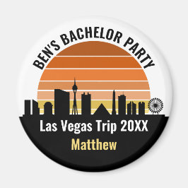 Las Vegas Strip Sunset Custom Vacation マグネット