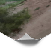 Las Vegas Sunrise Over Desert Golf Course ポスター (角)