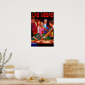 Las Vegas travel poster ポスター (キッチン)