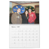 LASAラテンアメリカ学生連合 カレンダー (2月 2027)