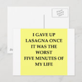 LASAGNA.jpg ポストカード (正面/裏面)