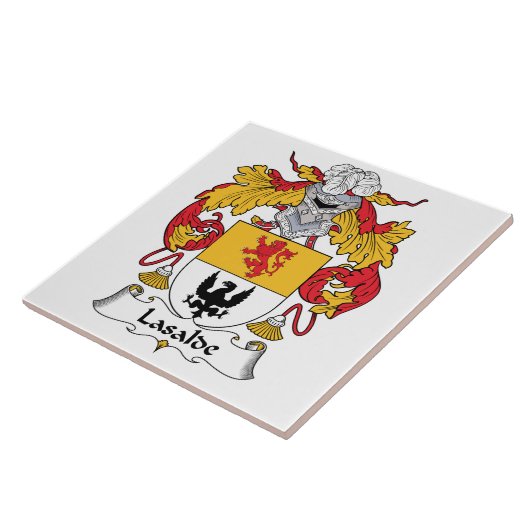 Lasaldeの家紋 タイル (側面)