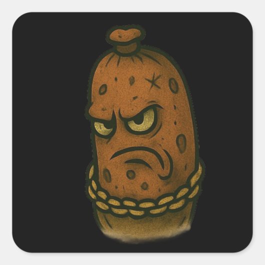 Lasanghetti's Dripwurst スクエアシール (正面)