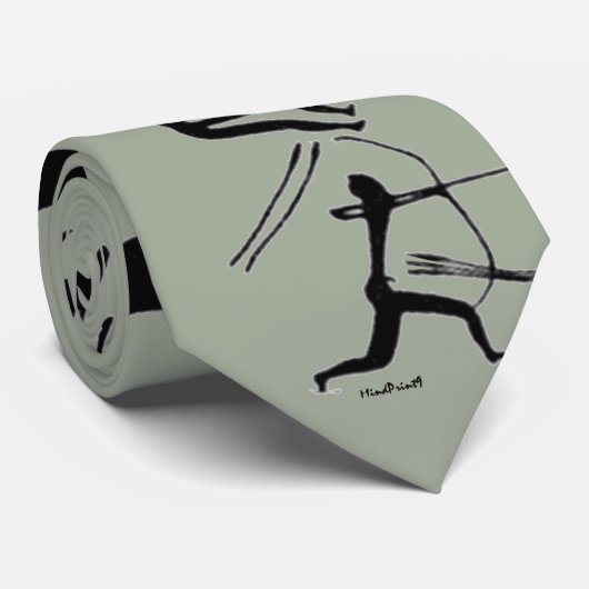 Lascauxのシカ ネクタイ (ロール)