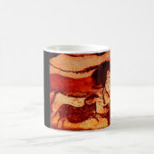 Lascauxの馬およびBull モーフィングマグカップ (中央)