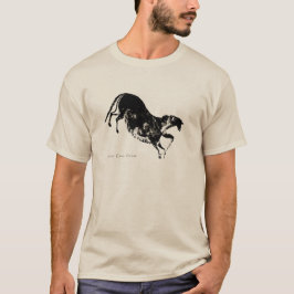 Lascauxの馬2B Tシャツ