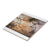 Lascaux Bulls Buffalo Cave Painting タイル (側面)