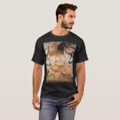 Lascaux Bulls Buffalo Cave Painting Tシャツ (正面フル)