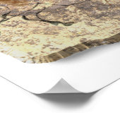 Lascaux  Horse stone ポスター (角)