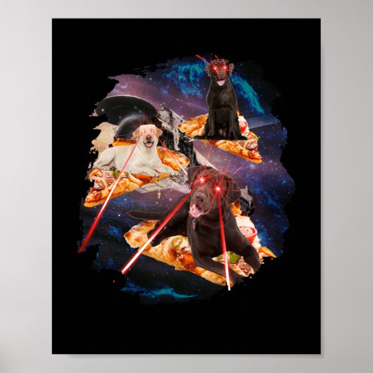 Laser Cats Pizza Kitties ポスター (正面)