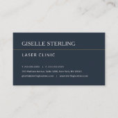 Laser Clinic Office Appointment Reminder 予約カード (正面)