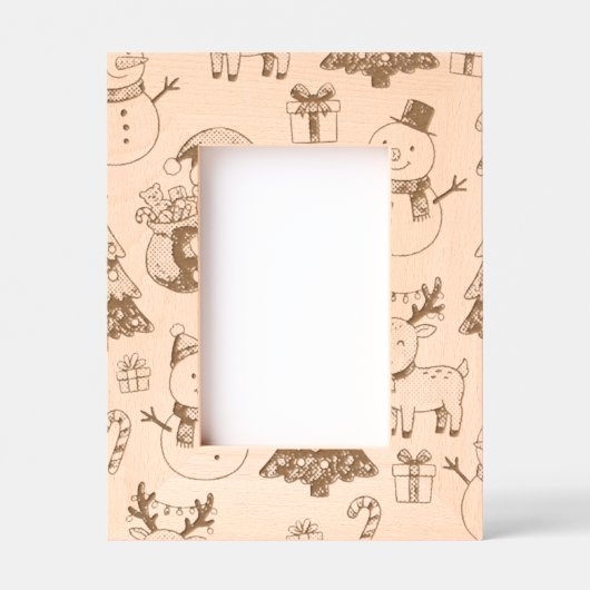 Laser Etched Picture Frame レーザー彫刻フレーム (正面)
