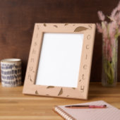 Laser Etched Picture Frame Vishnuh-Genootschap レーザー彫刻フレーム (左)