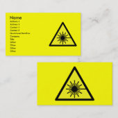 Laser_Radiation 名刺 (正面/裏面)