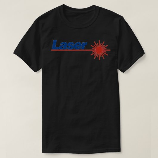 Laser SailBoatロゴ Tシャツ (デザイン正面)