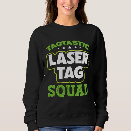 Laser Tag Squad  Laser Tag スウェットシャツ (正面)