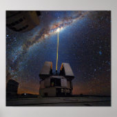Laser Towards Milky Way ポスター (正面)