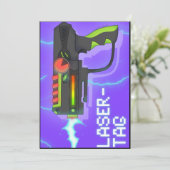 Lasertag Karte 招待状 (スタンド正面)