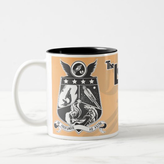 LASFSのロゴのマグのオレンジ ツートーンマグカップ (左)