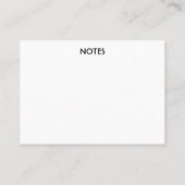 Lashクライアントレコードカード 名刺 (裏面)