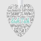 Lash技術者 オーナメント (正面)