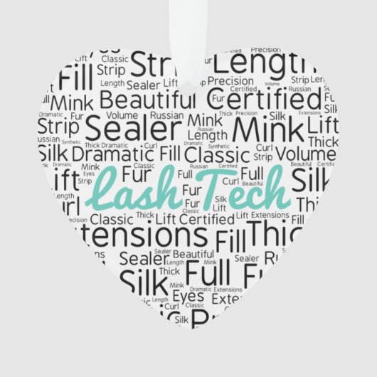 Lash技術者 オーナメント (正面)