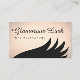 Lash拡張はっきりした金ゴールド 名刺