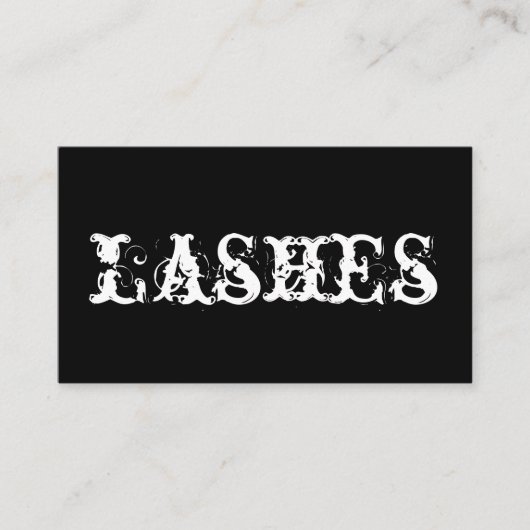 Lash拡張機能、サロン名刺 名刺 (正面)