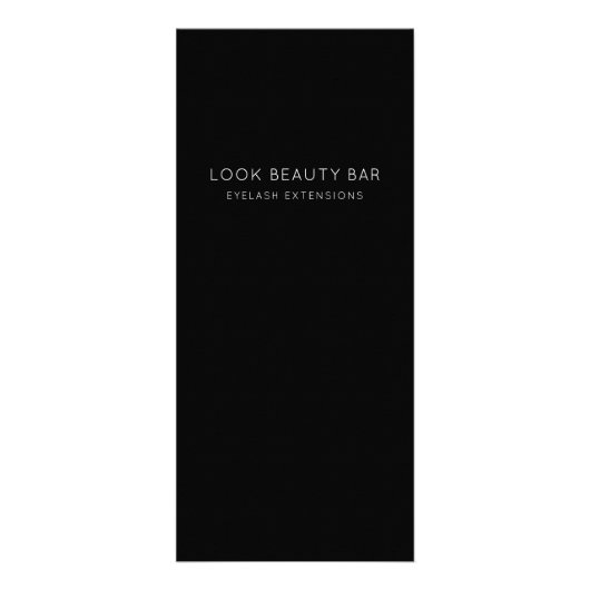 Lash拡張用価格表カード ラックカード (裏面)