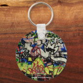 LASH – キーリンググラフィティデザイン キーホルダー (正面)